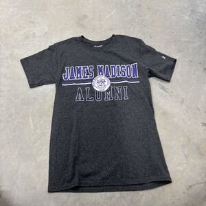 James Madison JMU Alumni Gray Shirt Size Small Champion‎